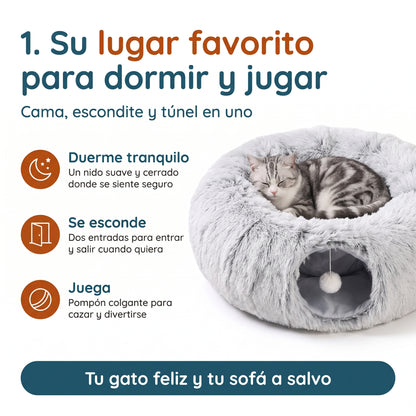 Su lugar favorito para dormir y jugar